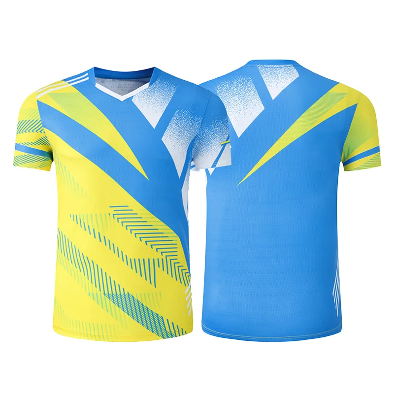 New design Fully Sublimate table tennis shirts mens apparel tennis wear club sports for women