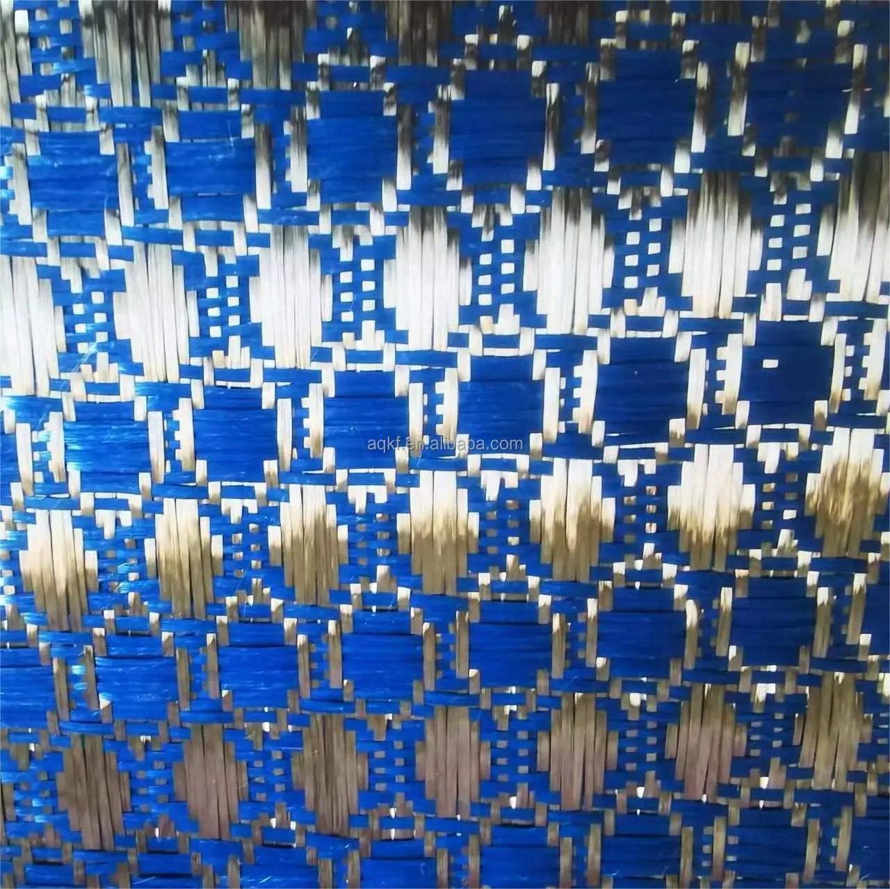 3K 240G blue lantern shape blue black carbon fiber kevlar blended fabric car refitted sporting goods