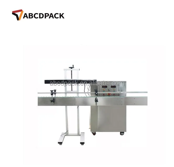 CE Standard Water Cooling Aluminum Foil Sealing Machine Jars Candy Food Canisters Plastic Bottle Induction Sealing Machine