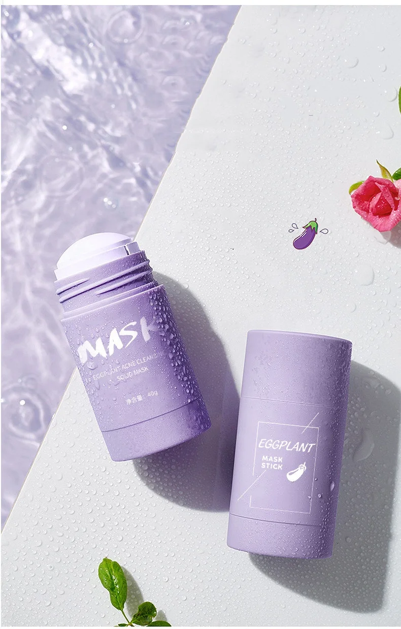 clay mask stick natural facial moisture face moisturiser low moq private label mud organic beauty oem on new sticks