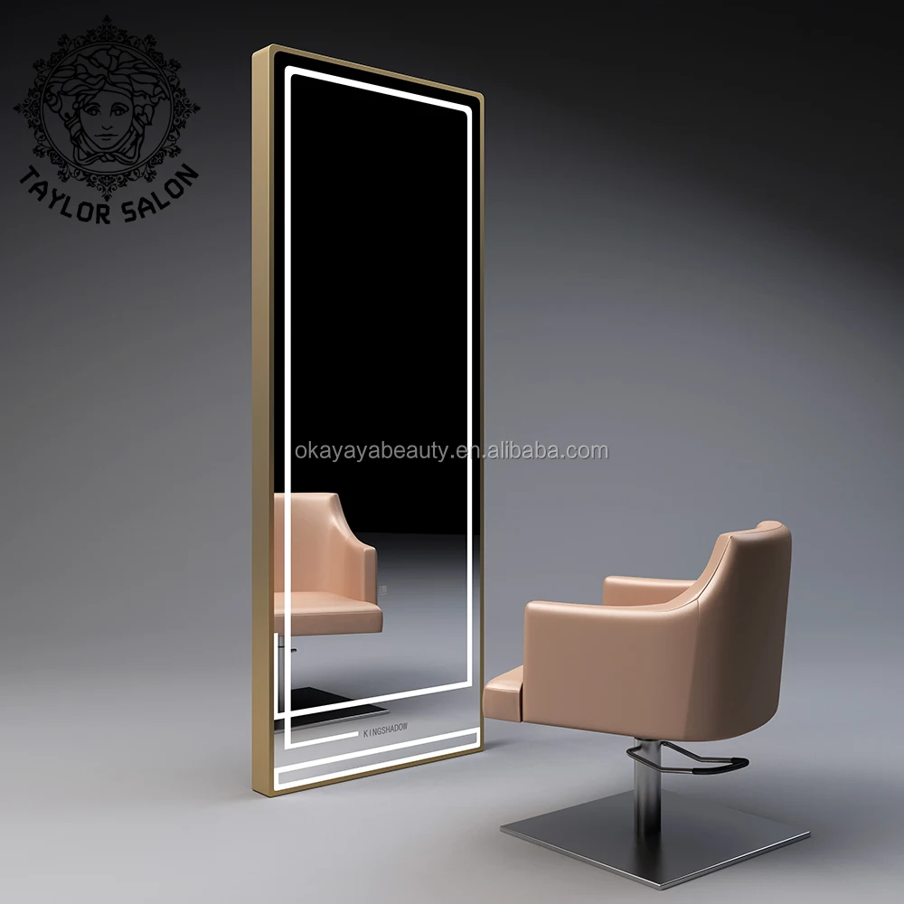 2020 Newse hair salon styling stations double sided salon styling station