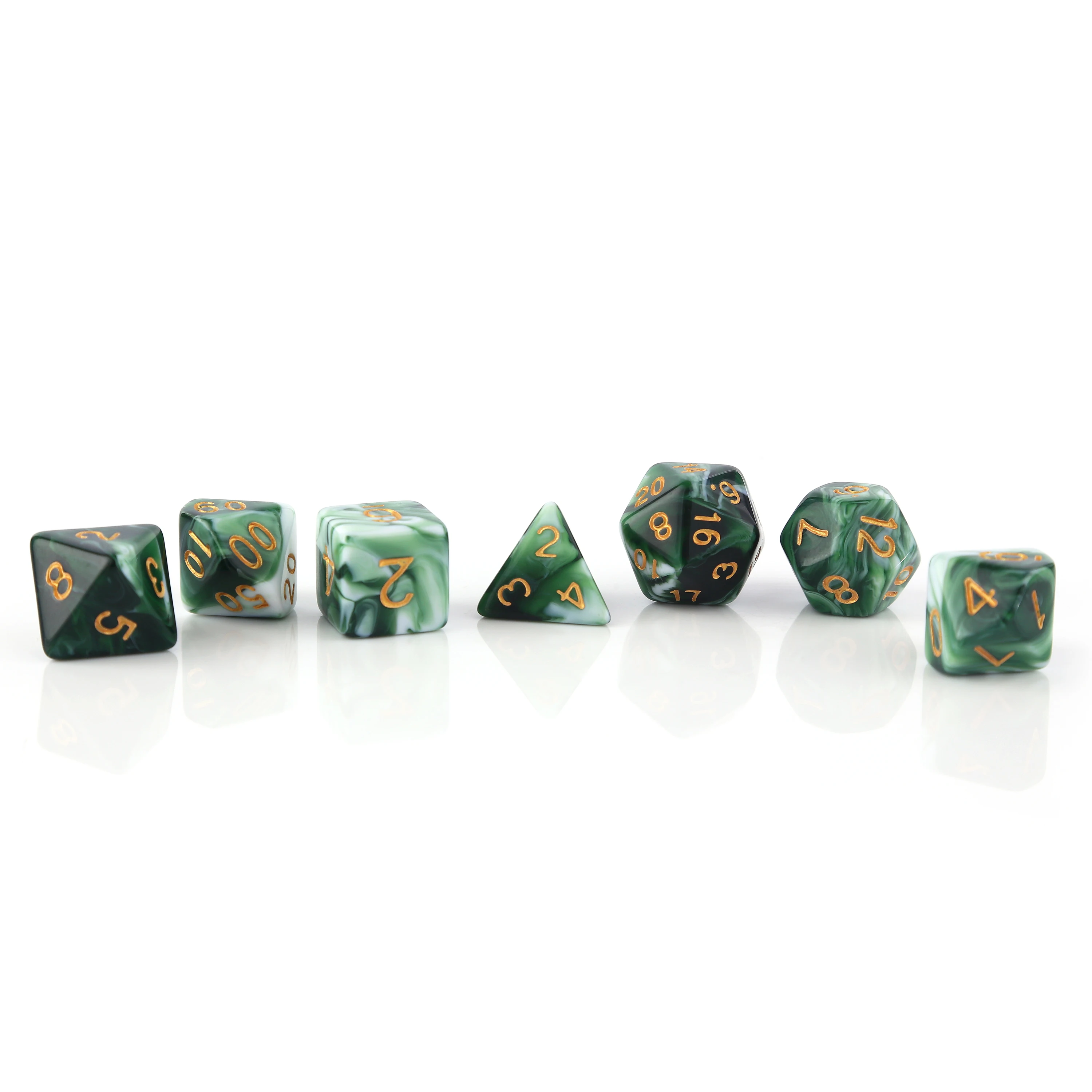 plastic dice manufacturers Direct sales Dungeons and dragons dice game  acrylic dice set