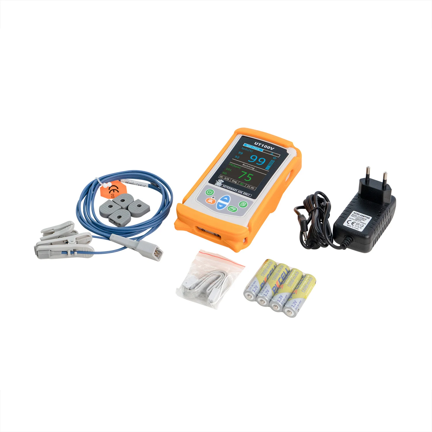ODMS Professional Oximetry Date Handheld Oxygen Meter Finger Pulse Oximeters With Probes