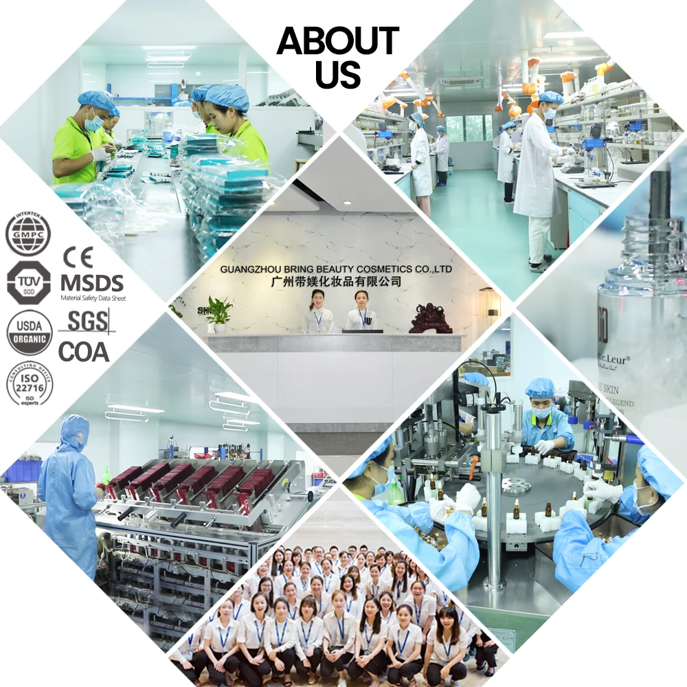 Custom Brand 24k Gold Serum Whitening Moisturizing 24k Gold Hyaluronic Acid Facial Essence Products Korean Skin Care Serum