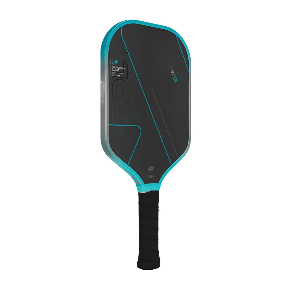 Gen 3 Paddle Propulsion Core technology HONEYCOMB CORE +A longer hitting surface combined with a shorter handle for added power