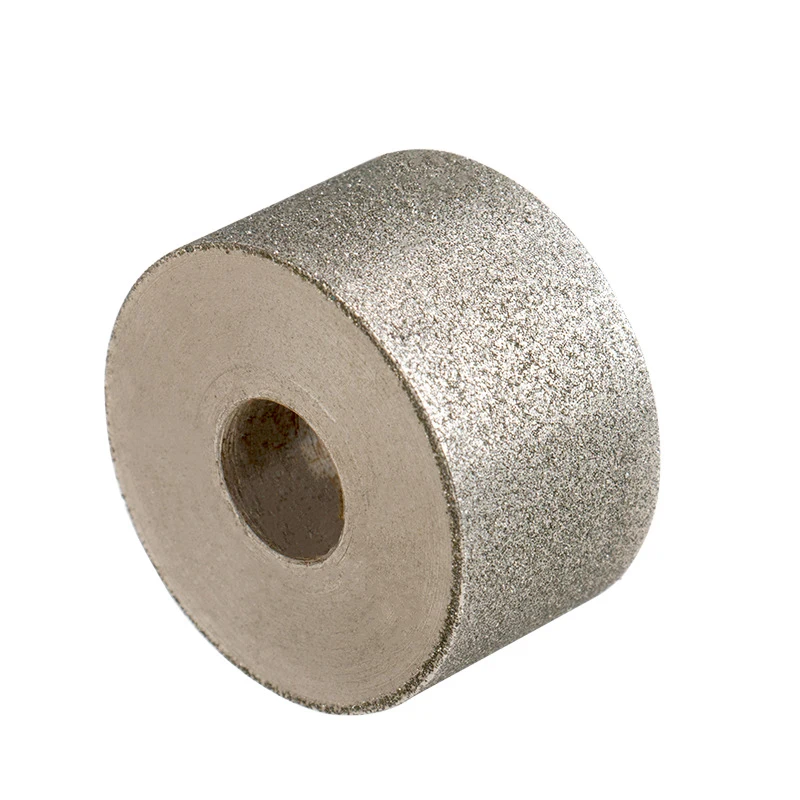 Electroplated diamond internal external circular grinding small wheel double concave  tungsten steel carbide jade agate stone