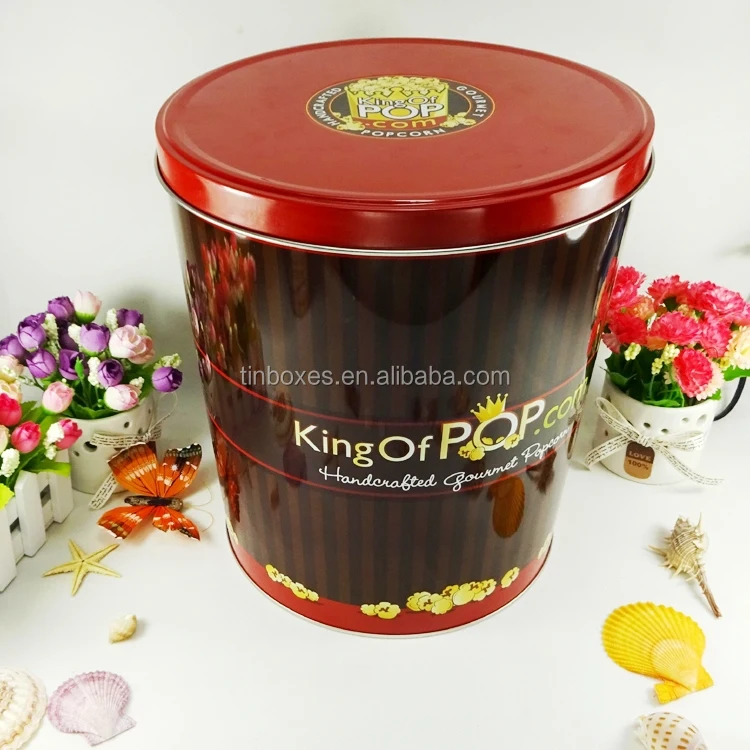 popcorn tin can