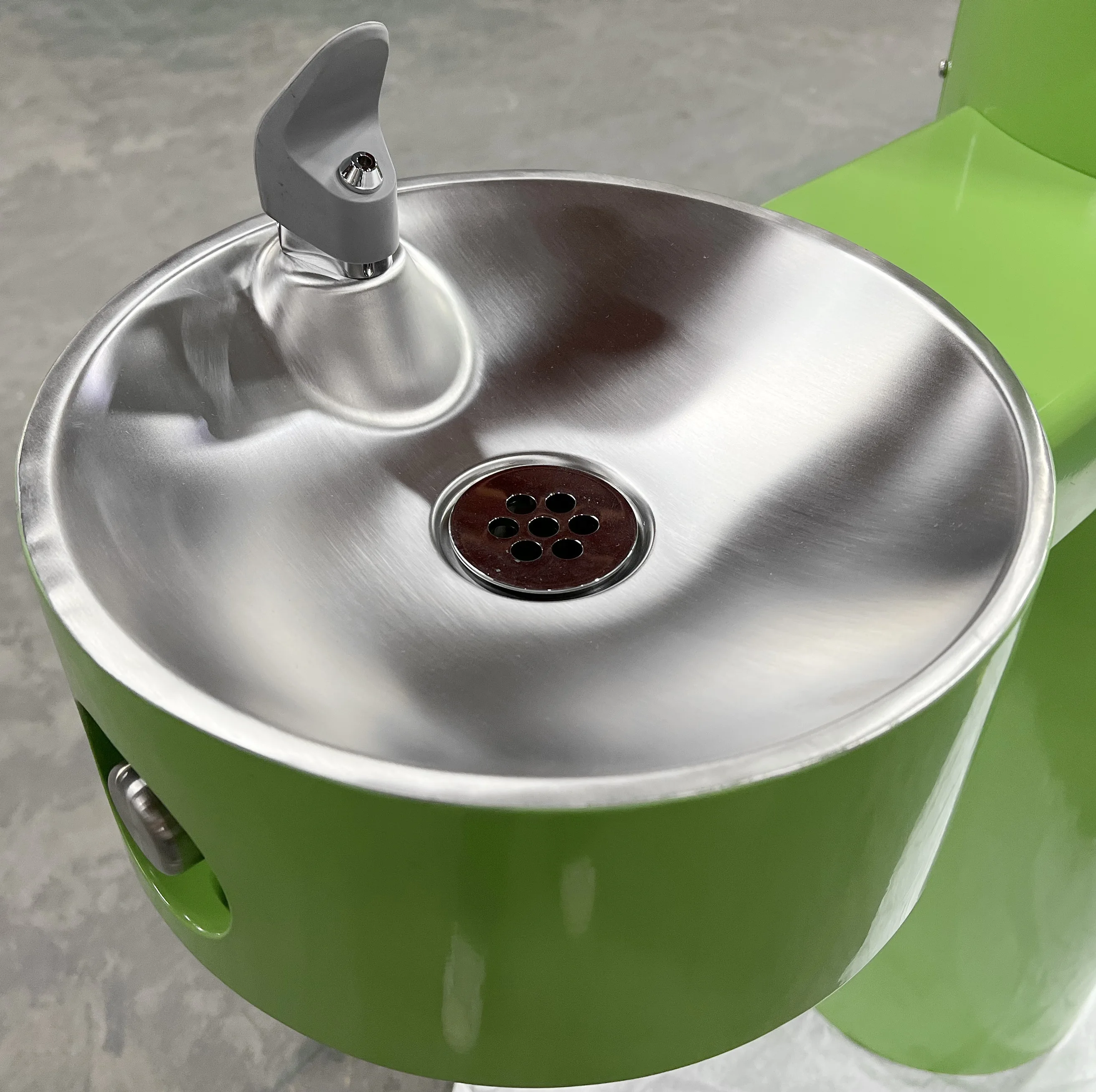 Customized 304 316 Stainless Steel Separated Type bubbler Standalone recessed drinking water fountain dispenser for school