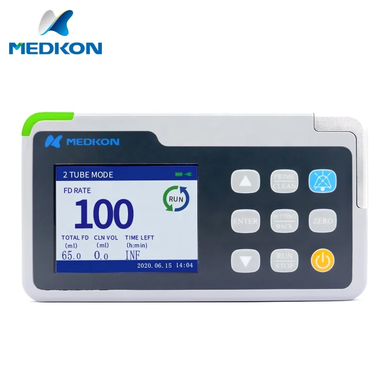 
CE Certificated Portable Medical Electric Infusion Enteral Feeding Pump with Touch Screen for Hospital and Clinic 