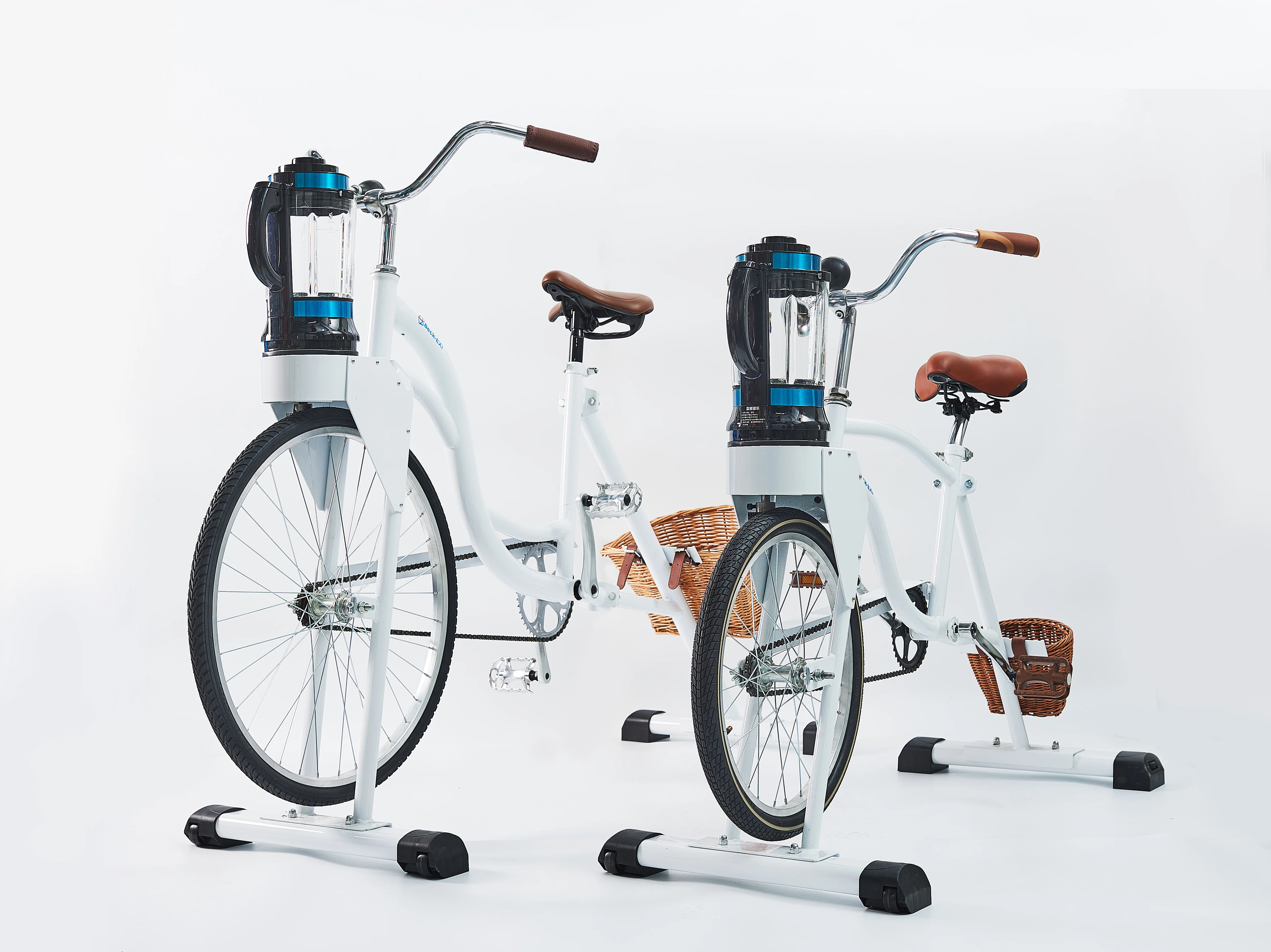 EXI commercial non-electric orange juice machine/smoothie blender chopper bicycle