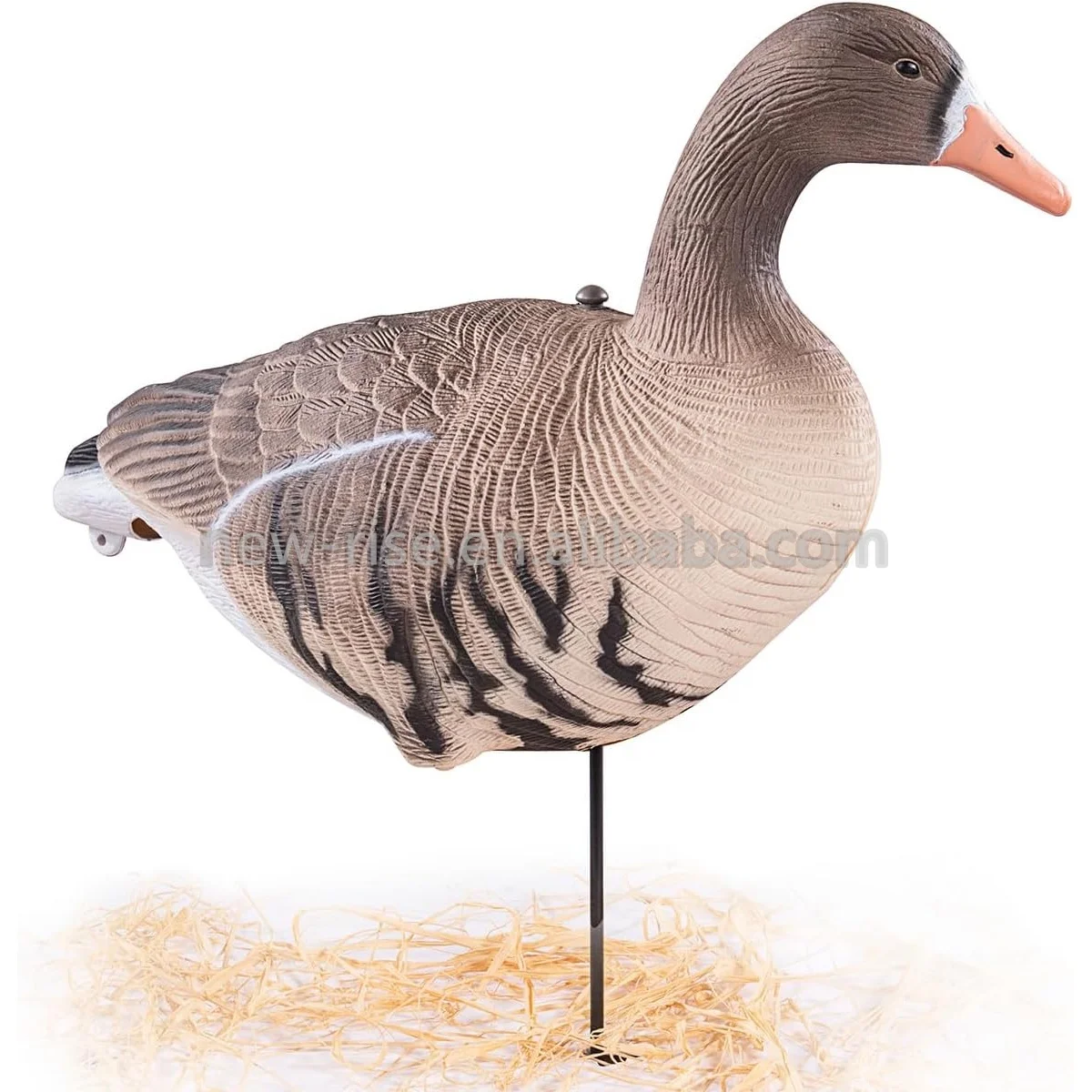 EVA Plastic Goose Decoy Garden Decoration 3D Foldable Specklebelly Feeding Resting Standing Goose For Hunting