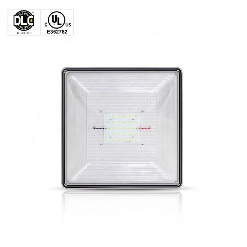 UL CUL DLC Премиум список, оптовая продажа, Dlc навес, уличное освещение 60 Вт, светодиодное гаражное освещение