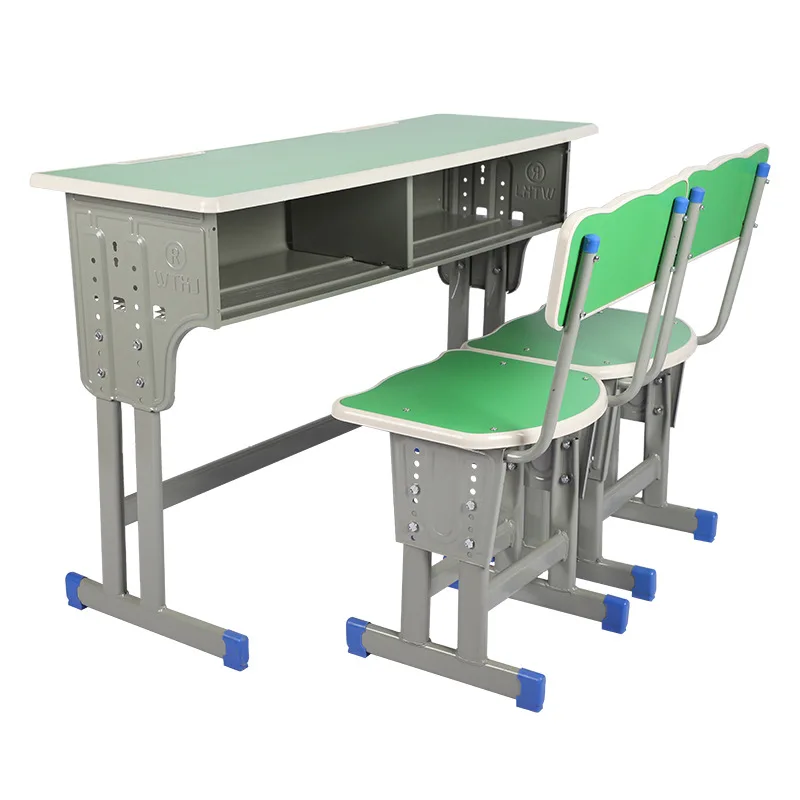 
Factory Price Custom School Furniture Student Desks Chairs Modern Practical Study Desks Set 