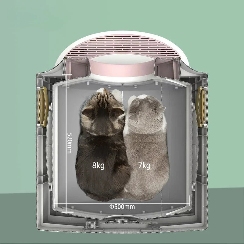 new High quality Luxury intelligent robot self cleaning Automatic Cat Litter Box toilet for large cats