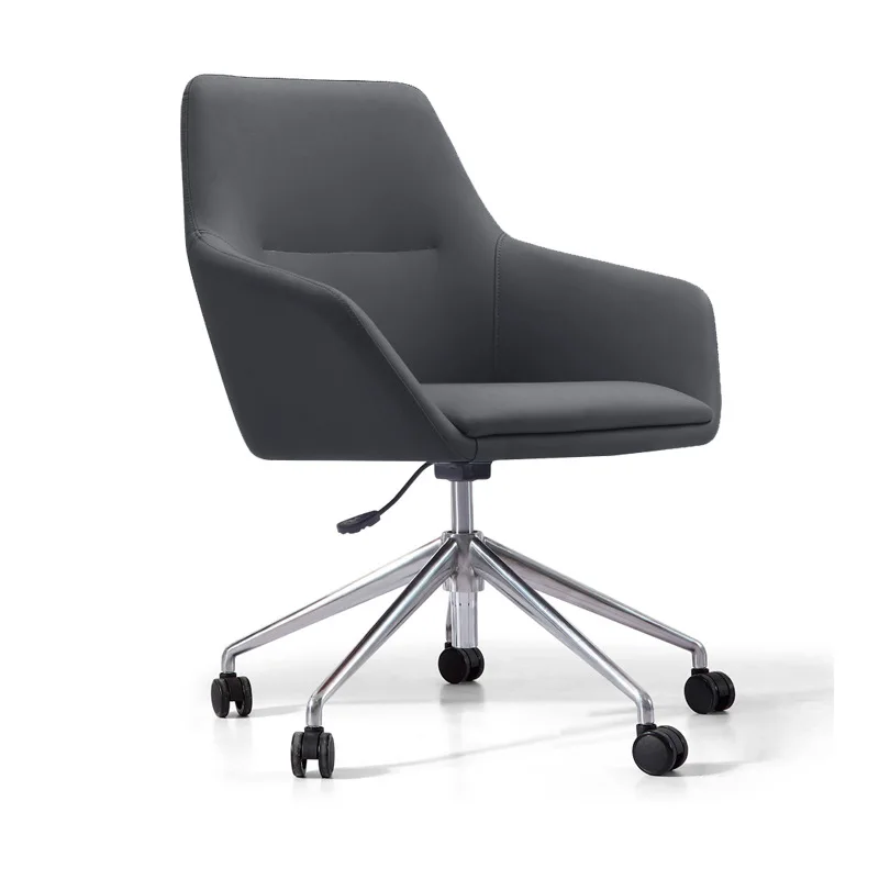 Wholesale Hot Style Modern Single Seat Leather Sofa Leisure Chair with Swivel Base and Minimalist Style for Home Office Chair
