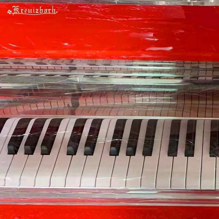 KG-186 Red High-end professional mechanical transparent grand Acoustic piano