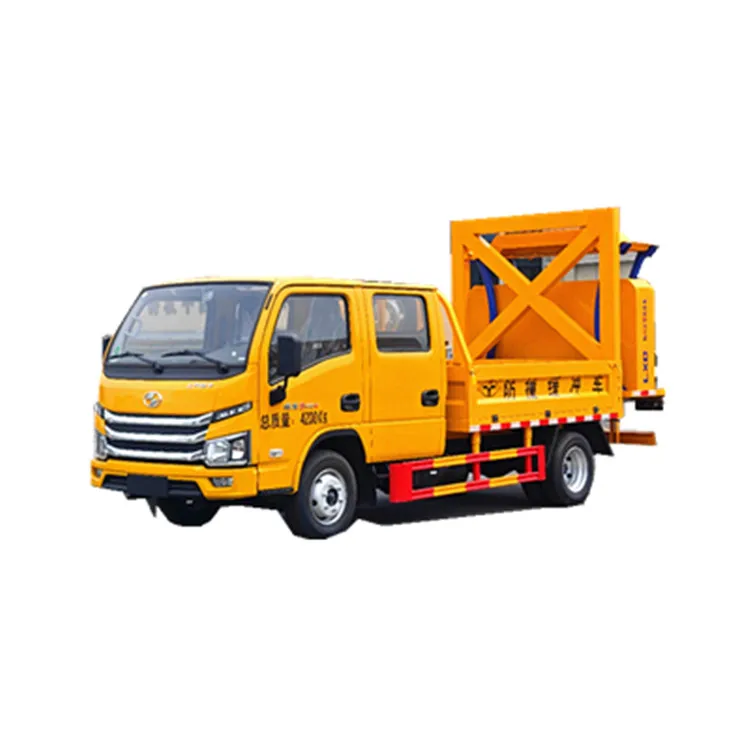Saic Yuejin small anti-collision buffer truck Euro 6 Road emergency vehicle 70k80k100k collision buffer device for sale