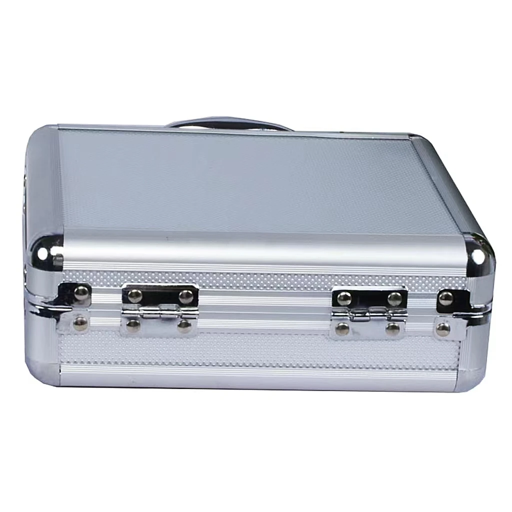 Алюминиевый ящик для инструментов игрушечный пистолет маленький чемодан садовый многофункциональный алюминиевый