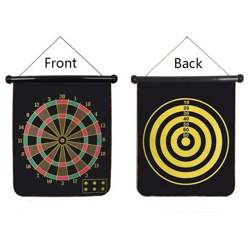 high quality darts target toys oem custom magnetic indoor kids shooting game dartboard