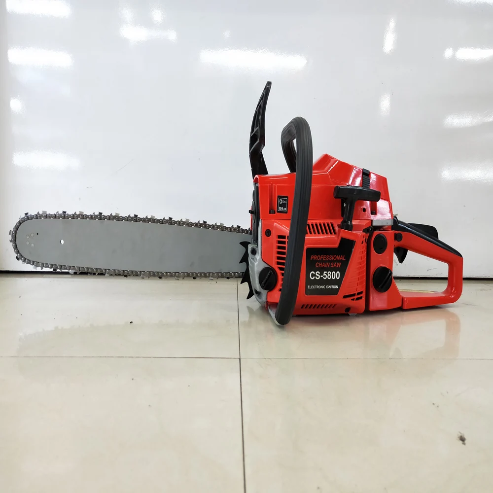 58cc Petrol Chain Saw Professional 5800 Chain-saw Equipment Chainsaw Still 20 Inch