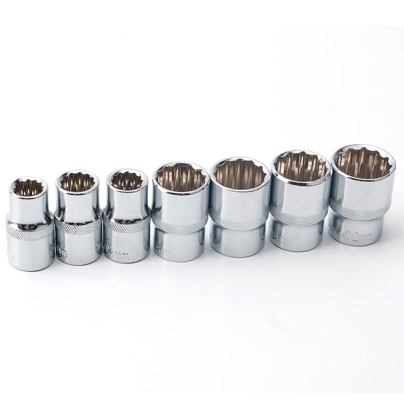 Customized Auto Repair Tool 1/2' Drive 38mm Heavy Duty 12 Angle Plum Blossom Socket