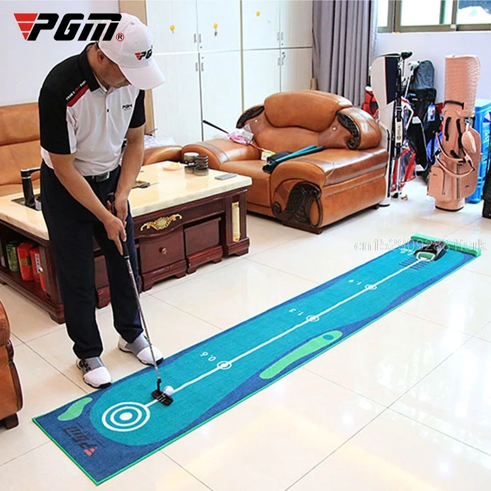 
PGM Mini Golf Putting Green Golf Carpet Protable Practice Mat Indoor outdoor Golf Green Practice Office Putting Trainer 50*300cm 