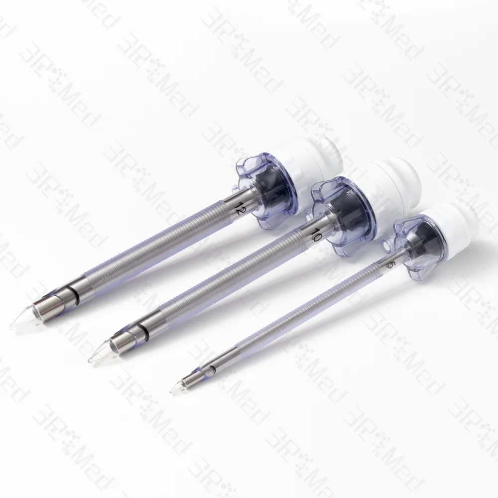 Surgical Medical Endoscope Laparoscopic Trocar And Cannula Kit Disposable Trocars