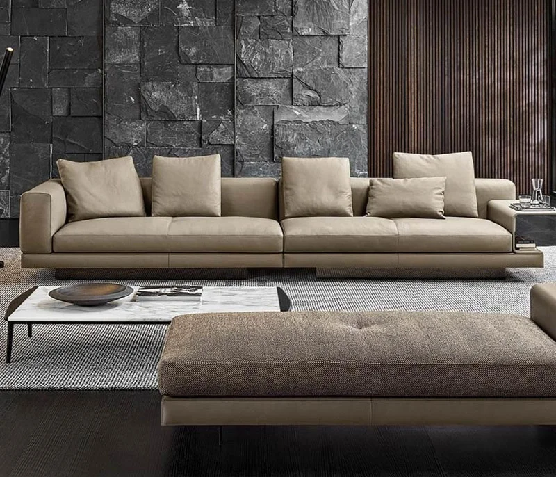 MEIJIA Excellent quality American style high end white leather relax custom velvet 2 seater chesterfield cream gold sofa