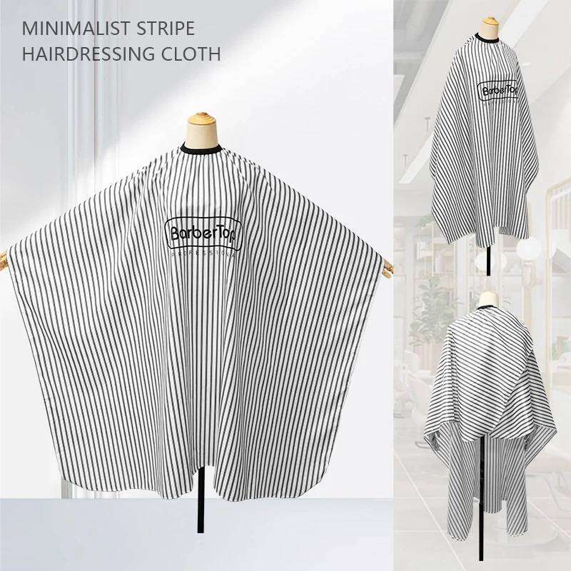 Wholesale Factories Custom Logo Personalized Salon Cape With Snap Antistatic Hairdressing Barber Capes For Adults