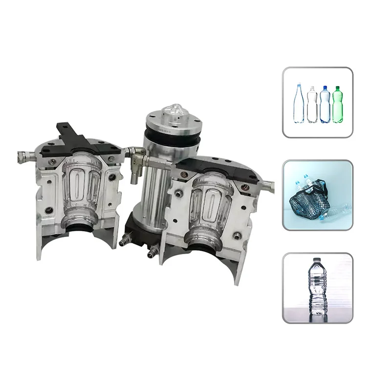 Wholesale Custom Carbonate Beverage Filling 2 Cavities 500ml Plastic Bottle Blowing Moulds