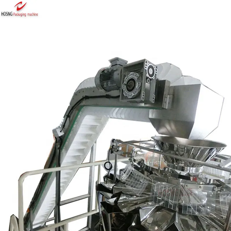 Одобренная CE Цена по прейскуранту завода пищевой наклонный ленточный элеватор конвейерная система для замороженных продуктов