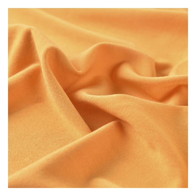 Eco Viscose Spandex Jersey Fabric 100% Viscose Fabric Rayon Solid Customize Single Jersey