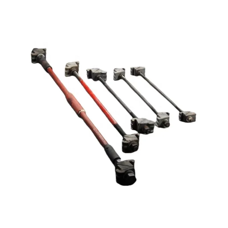 Railroad Fastener Steel Double End Railway Gauge Tie Rod 1435mm Carbon Steel Non-Insulated Gauge Tie Rods