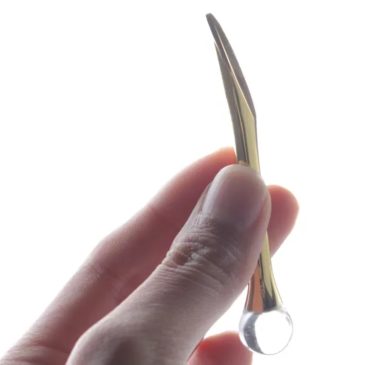 Wholesale Plastic Makeup Spatula White Black Beauty Face Eye Cream Scoop Cosmetic Spoon