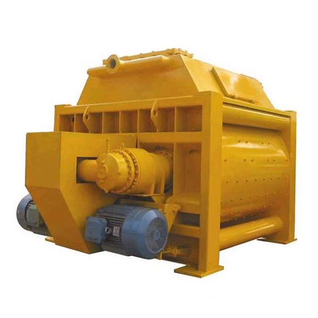 Own brand high quality mixer used twin shaft cement mixer small mixer