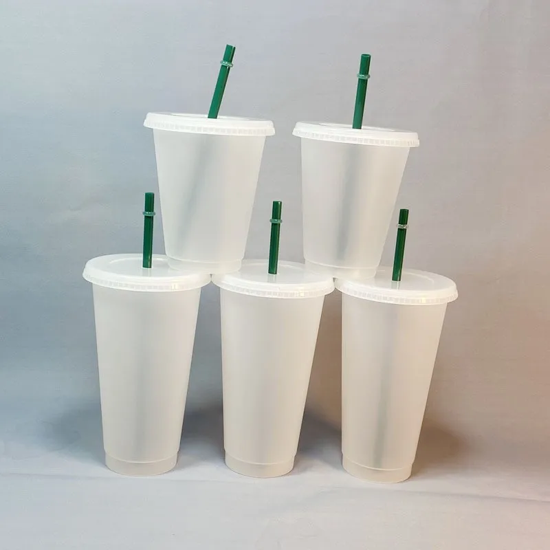 Wholesale Temperature 24oz 16oz wholesale Cold Magic Plastic Color Chang Color changing Tumbler Mug Color Change Cup