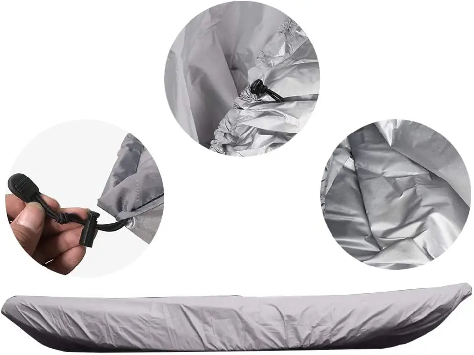Factory Supply OEM Available Customized Color Canoe Storage Dust Cover Kayak cover