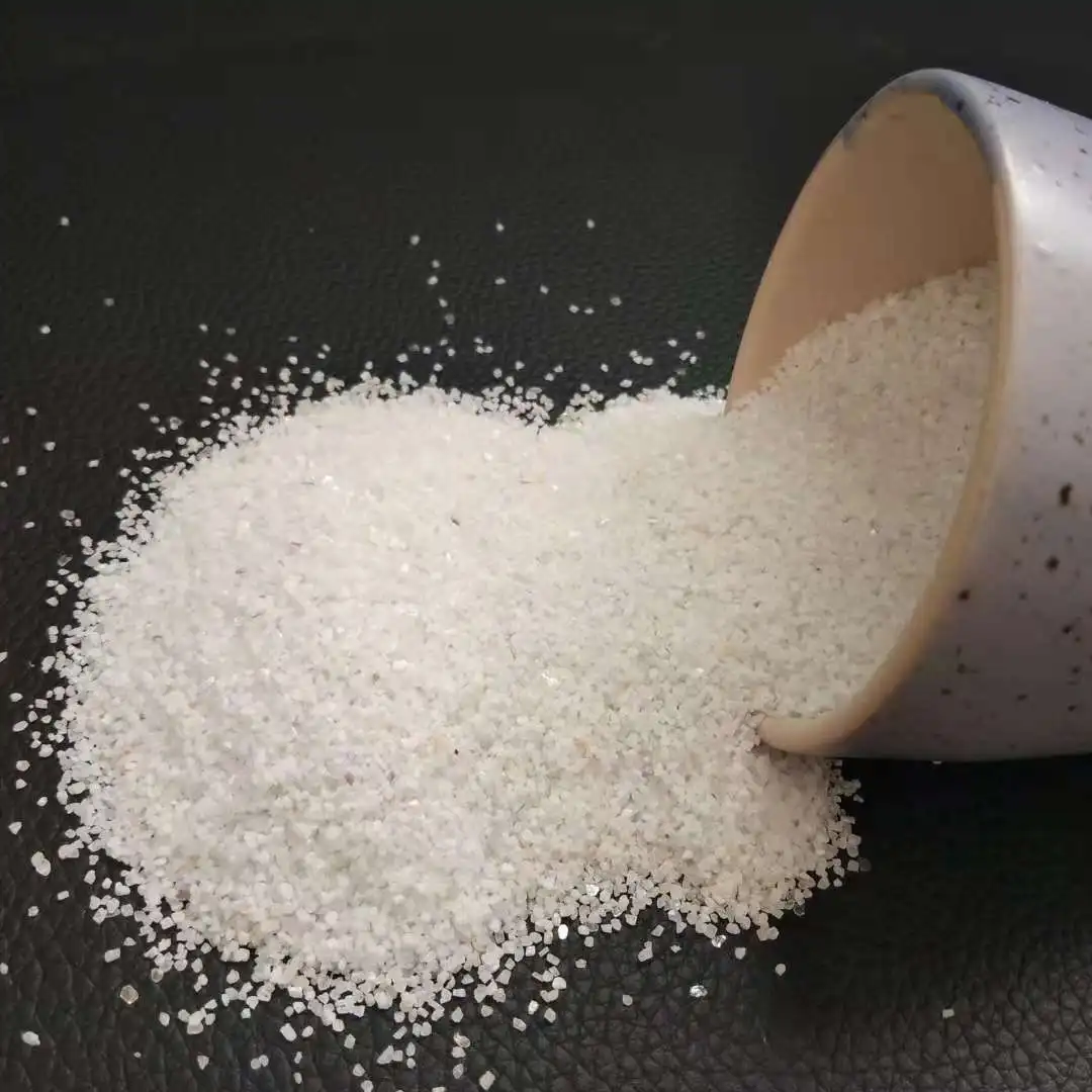 Quartz sand filter material for sewage treatment   Sand blasting and rust removal quartz sand