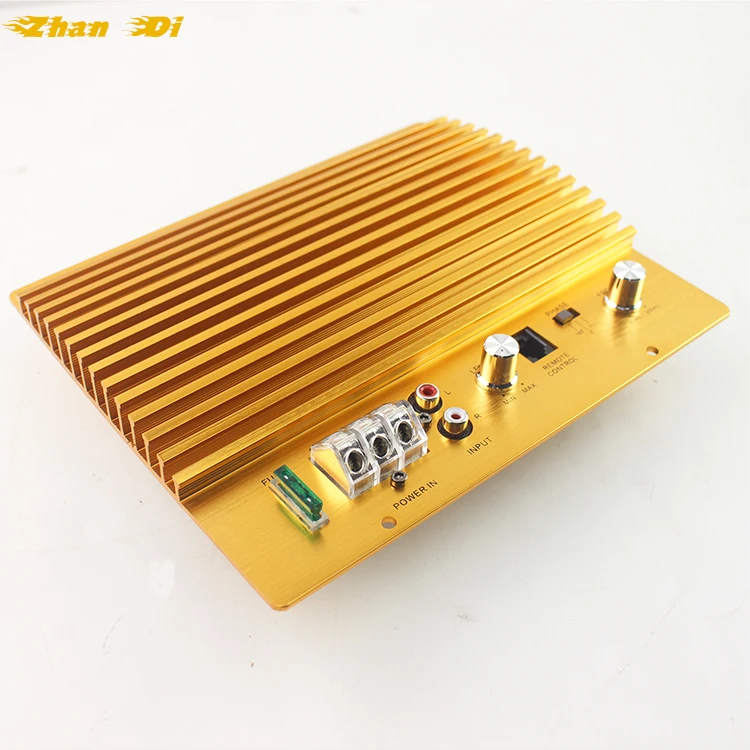 Factory wholesale Hot selling 150W mono Class AB  1 Channel audio amplifier car audio modified bass amplifier