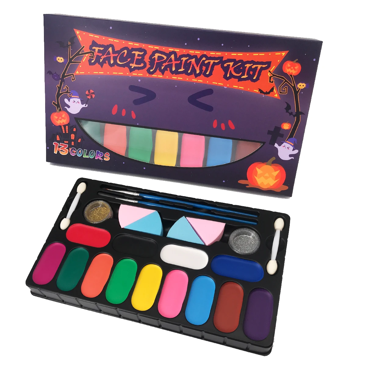 Safe Non Toxic Professional face paint kit set skin paint for face and body art