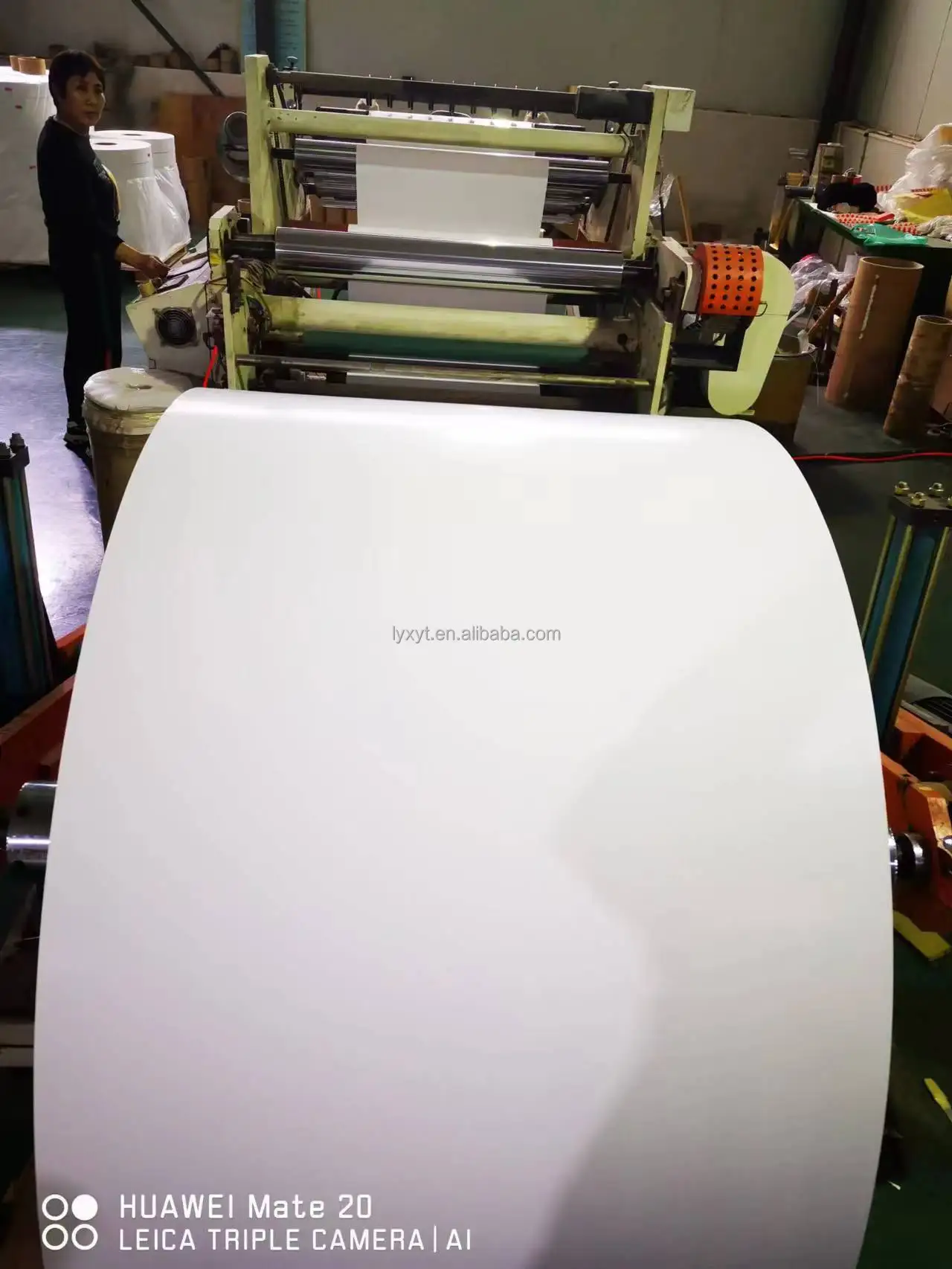 White/Yellow Base Paper of Tipping Paper for Cigarette Filter Wrapping