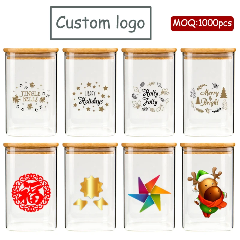 Nouveau materiel petit bocal en verre personal alimentaire pas cher bocaux bocal en verre avec couvercle