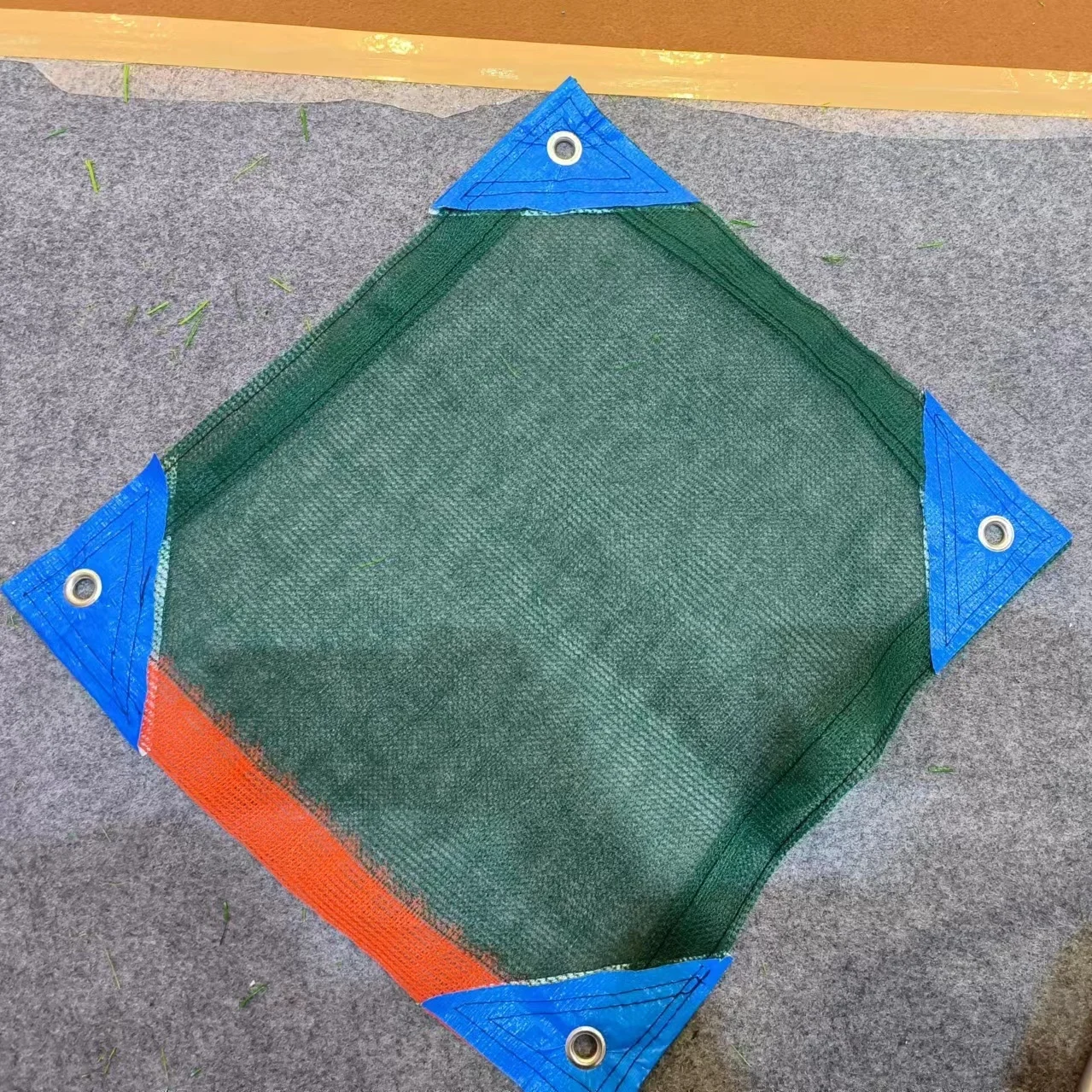 Hot Sale UV Treated 100% HDPE Olive Harvest Net fruit collection Net, Dark Green Olive Net