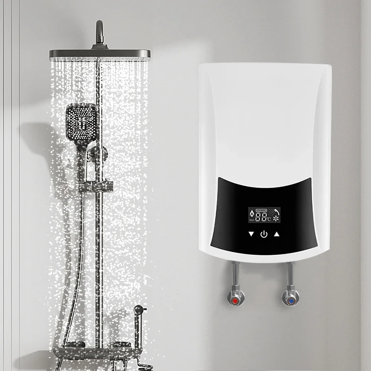 High-end Instant Electric Shower house domestic tankless electric water heater instant electric water heater geyser for shower