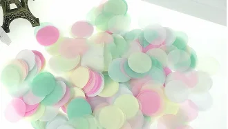  Push-поп конфетти Poppers папиросная бумага Свадебный Поппер украшение для вечеринки