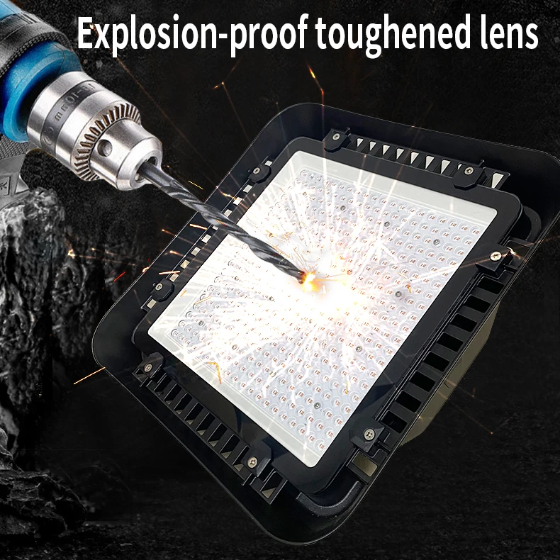 Super Bright 100/150/200W LED High Bay Lights Waterproof Commercial Industrial Market Warehouse Garage Workshop Garage Lamps