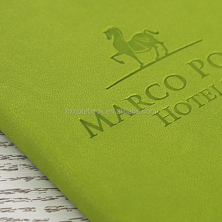 
Custom A5 Hardcover Leather Planner With Pocket 