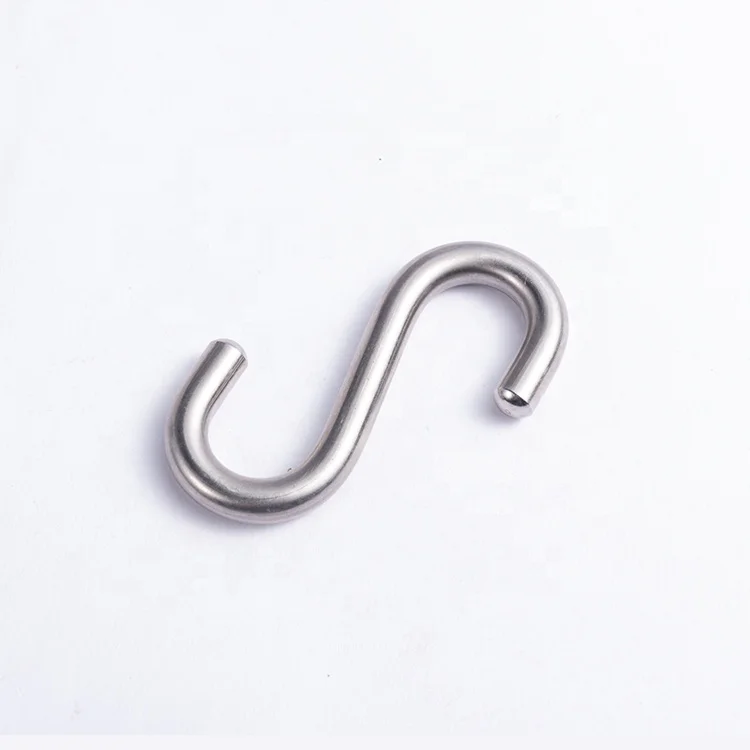 S-hook with high quality stainless steel material for climbing net