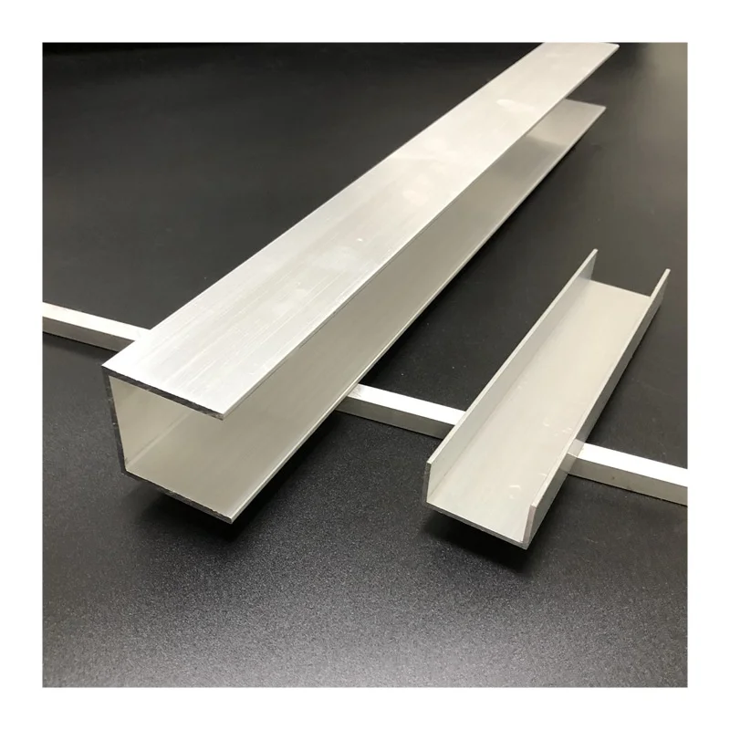 Custom Logo Aluminium Supplier Aluminum Extrusion U Profiles Products
