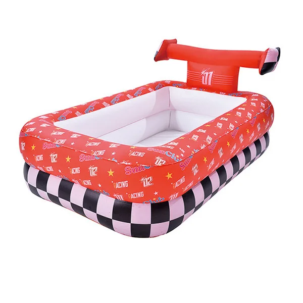 Racing Car Play Pool inflatable water sports pool floating swimming pool for kids